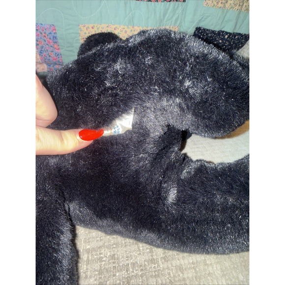 Build A Bear 12" Stuffed Animal Black Lab Retriever Puppy Dog Plush No Sound - Picture 8 of 8